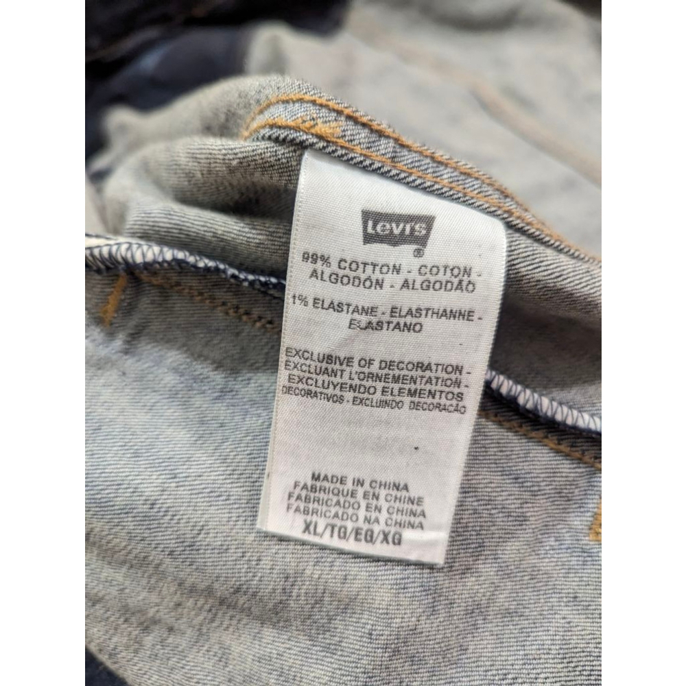 Levi's Indigo Blue Denim Trucker Jacket - Picture 6 of 14